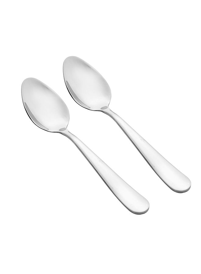 Royalford 2-Piece Spoon Set Silver - Image 1