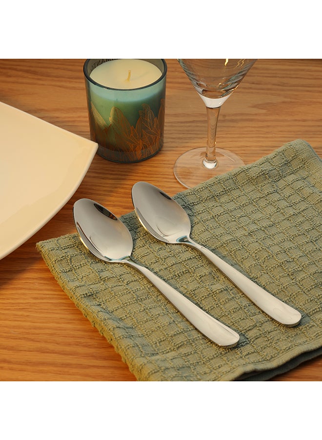 Royalford 2-Piece Spoon Set Silver - Image 4