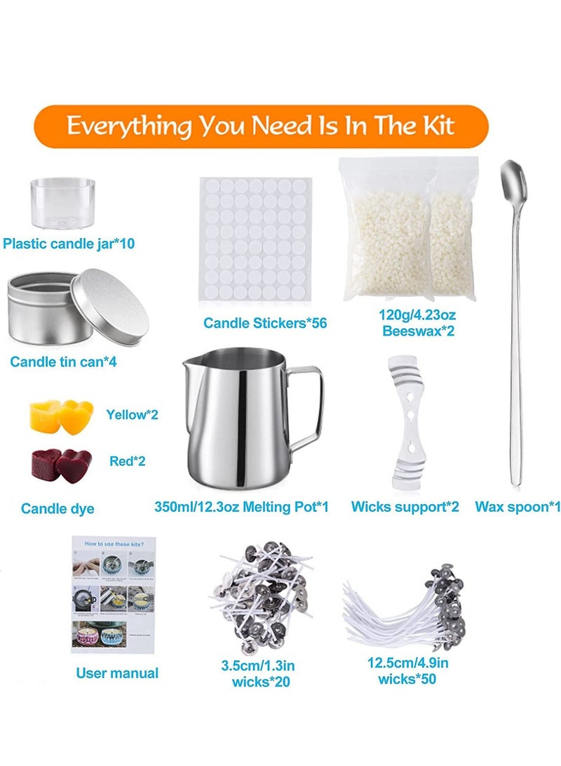 Candle Making Kit for Beginners Candles Making Set with Instructions Candle Kit Complete Candle Making Kit for Adults Beginners Making Candles - Image 2