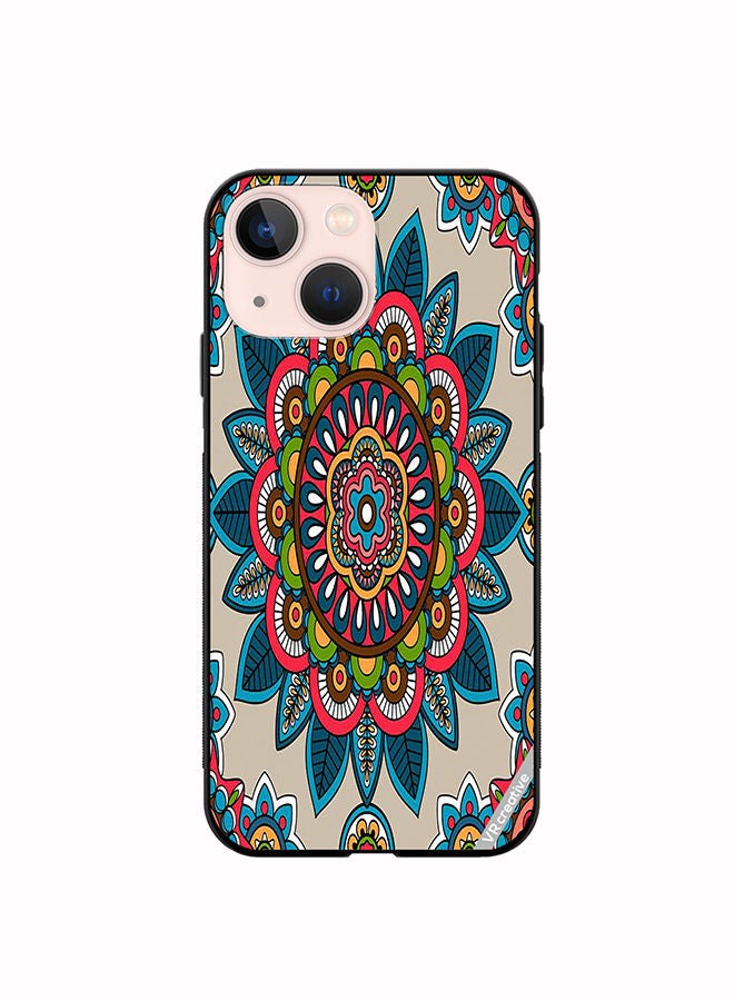 VR CREATIVE Protective Case Cover For Apple iPhone 14 Plus Indian Mandala Design Multicolour - Image 1