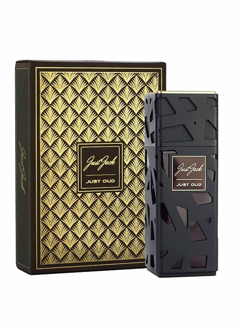 Just Jack - Just Jack New Just Oud Gold Perfumes For Men Eau De Parfum 100ML, For Him Long Lasting Fragrance - Image 1