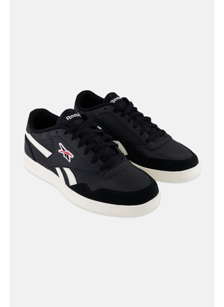 Reebok Men Royal Techque Lace Up Tennis Shoes, Black  - Image 1