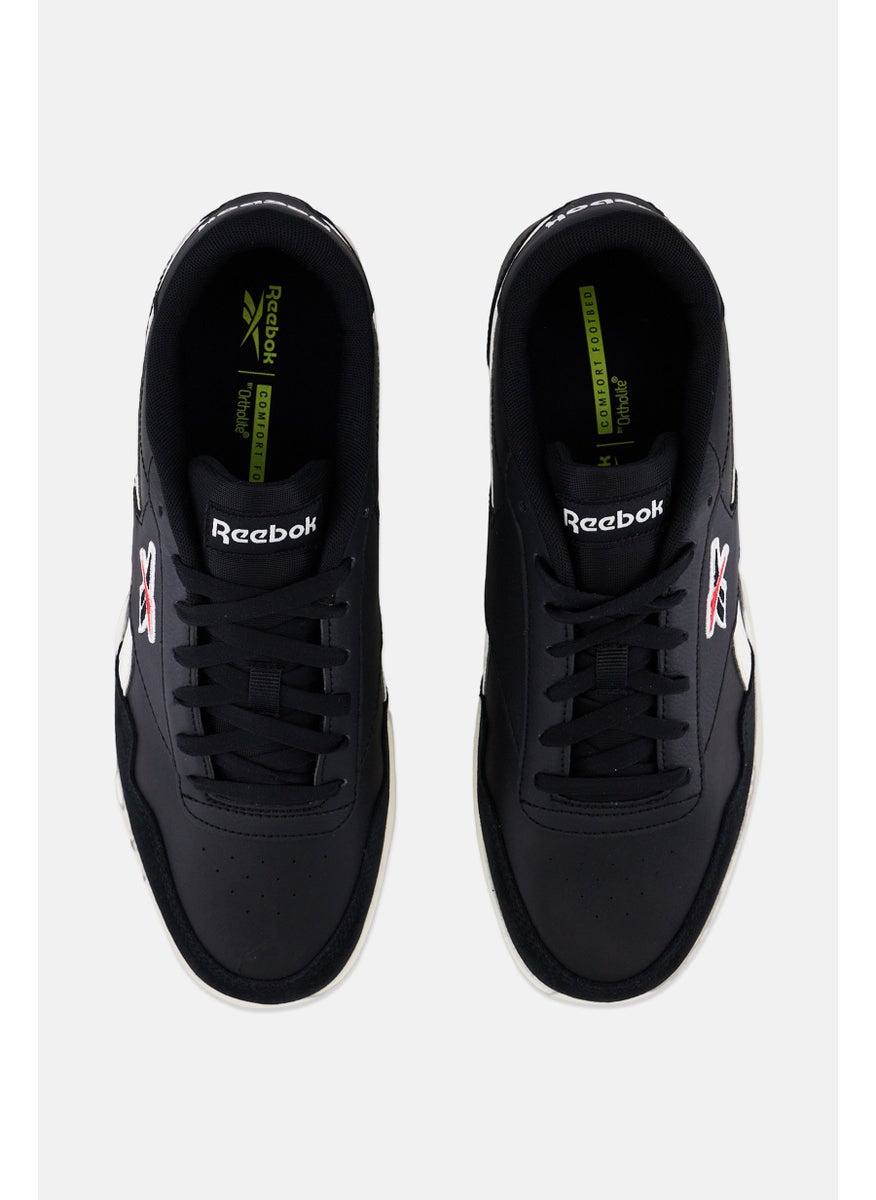 Reebok Men Royal Techque Lace Up Tennis Shoes, Black  - Image 3