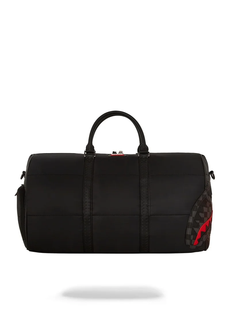 SPRAYGROUND BLACK PUFFER DUFFLE