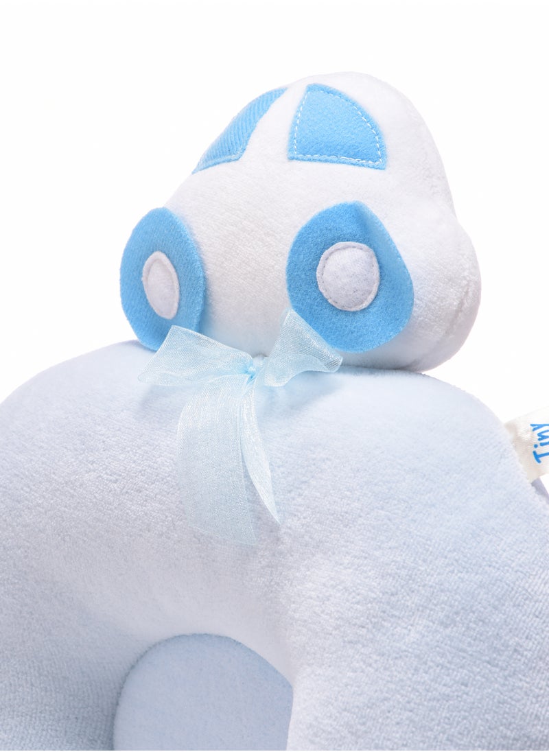 Tiny Hug - Newborn Baby Pillow, Soft and Breathable Flat Pillow for Newborns, - Image 1