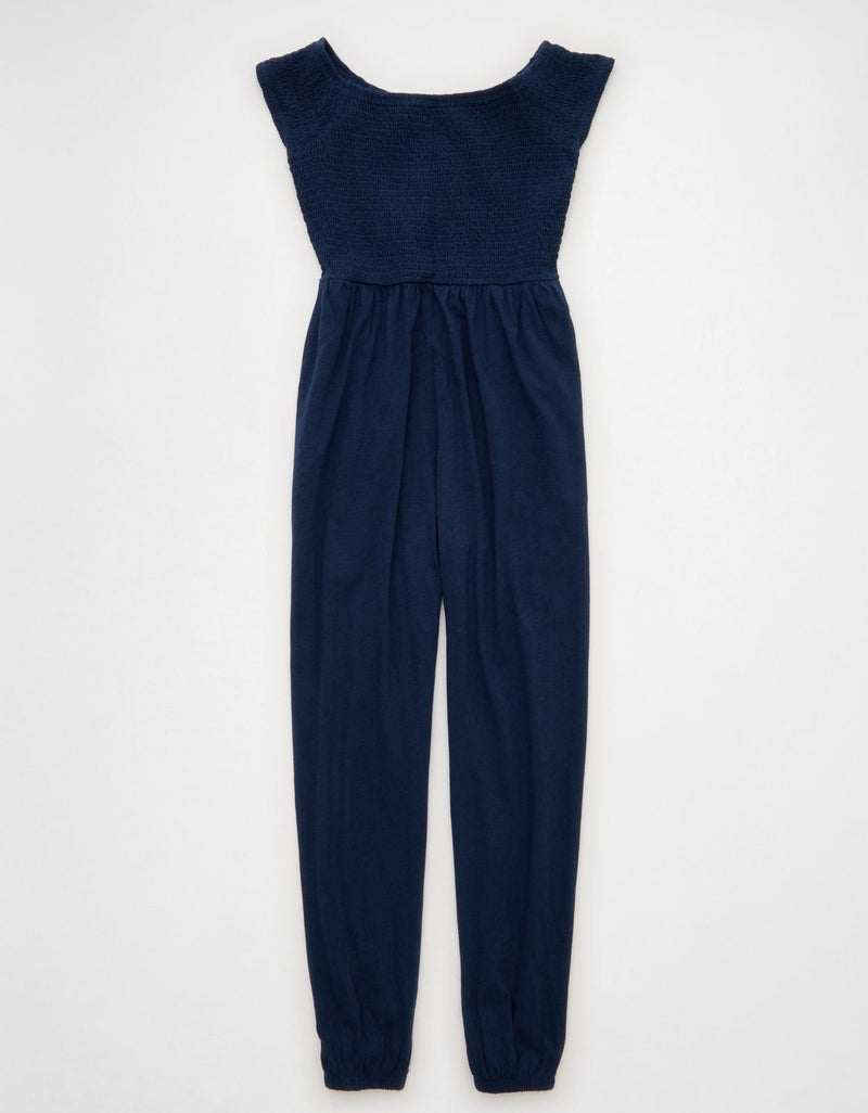 American Eagle AE Sunchaser Off-the-Shoulder Jumpsuit - Image 5