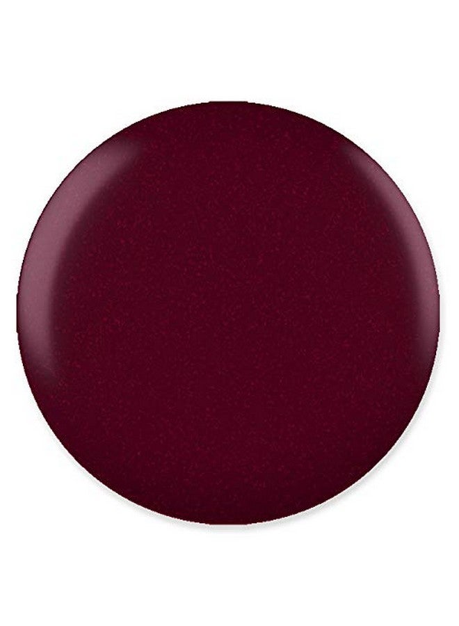 ديزي دي إن دي مجموعة طلاء الجل من DND - 1 من طلاء الجل الأحمر وطلاء الأظافر الأحمر، 633 Garnet Red، 0.5 أونصة سائلة - Image 2