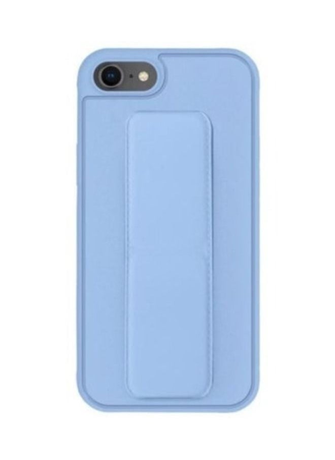 ACLIX - iPhone SE 2022 Case, iPhone 7 Case, Vertical Horizontal Kickstand Hand Strap Leather Case Foldable Stand Case for Apple iPhone SE 3rd Gen 2022/SE 2020/8/7(Blue) - Image 1