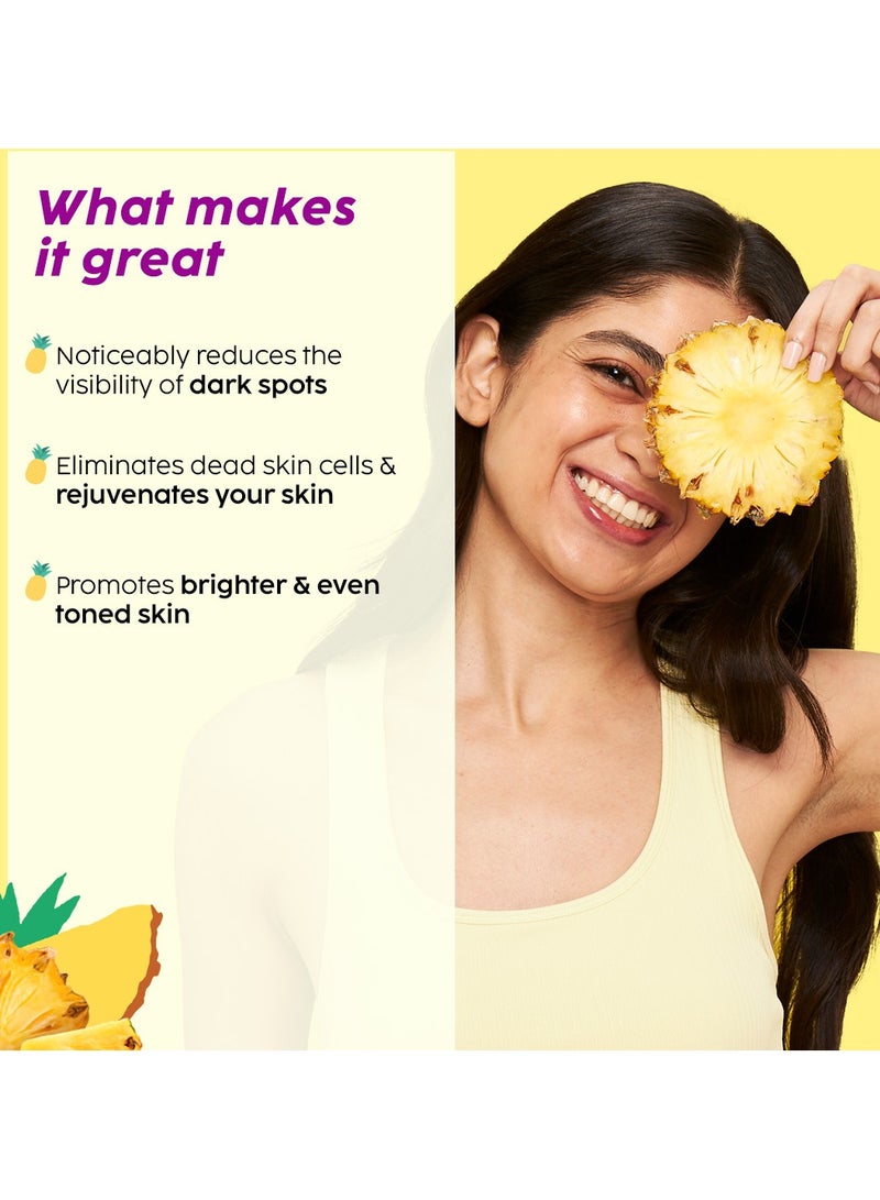 PLIX THE PLANT FIX Depigmentation Pineapple Face Moisturizer for Hyperpigmentation, Tan Removal Dark Spot Corrector with Alpha Arbutin And SymWhite PLUS Radiant Toned Skin For Men and Women - 50 g - Image 4