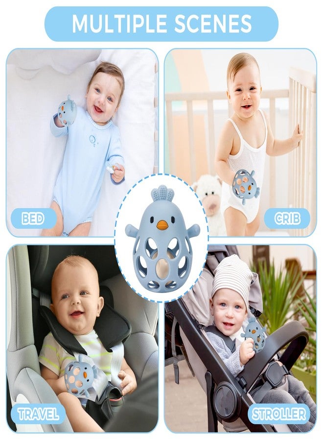 Venditer Baby Toy, 6 Months, Early Learning Toy for Babies, Baby Toy 1 Year Old Montessori Baby Games 0-6 Months Sensory Rattle 0 3 6 9 12 Months Girls Boys (Blue) - Image 3