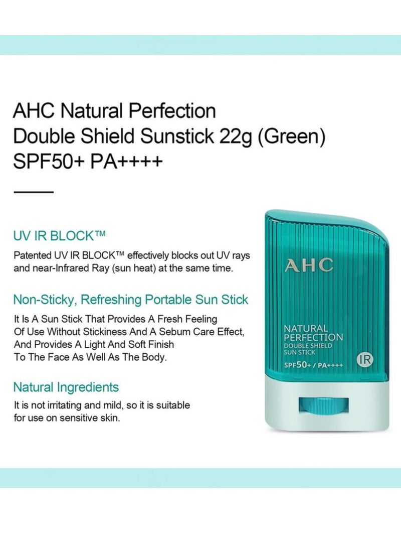 AHC AHC Natural Perfection Double Shield Sun Stick, SPF50+ PA++++ IR - 14 gm.  - Image 3