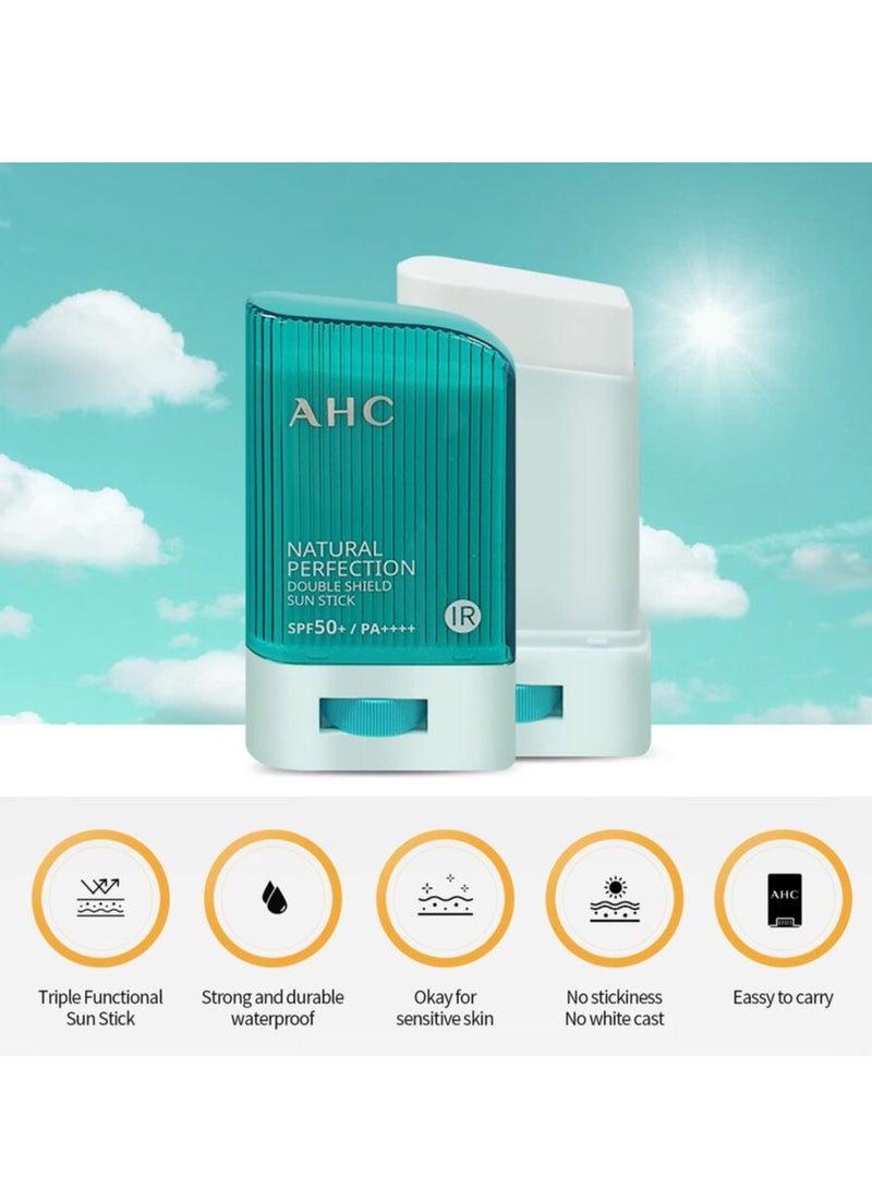 أيه أتش سي AHC ستيك واقي من الشمس بطبقة مزدوجة ناتشورال بيرفيكشن - عامل حماية 50 +++PAالأشعة الحمراء - - Image 3