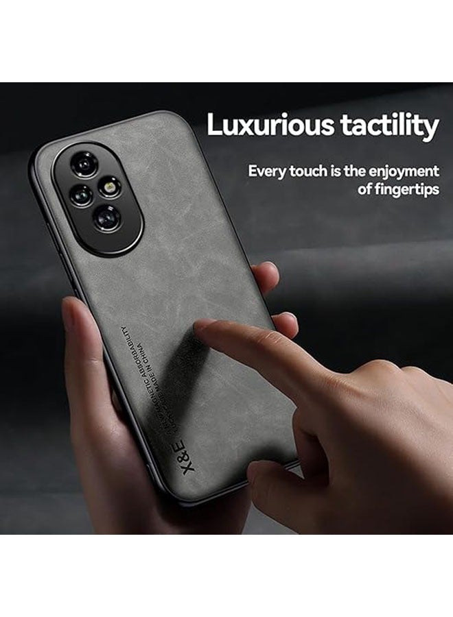 Honor 200 Pro Lamb leather phone case, skin-friendly high-quality PU leather + ultra-thin TPU, Honor 200 Pro anti-slip and shockproof phone case - Image 3