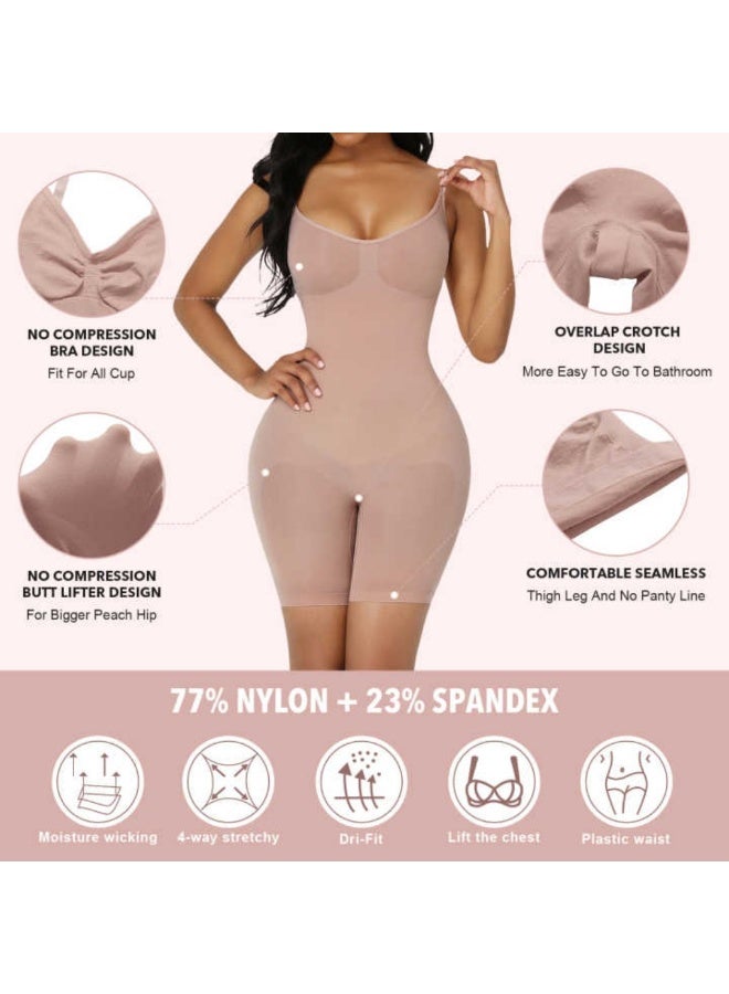 Full smooth corset high waist corset tummy slimming body corset without stitching for soft dresses and daily use - Image 3