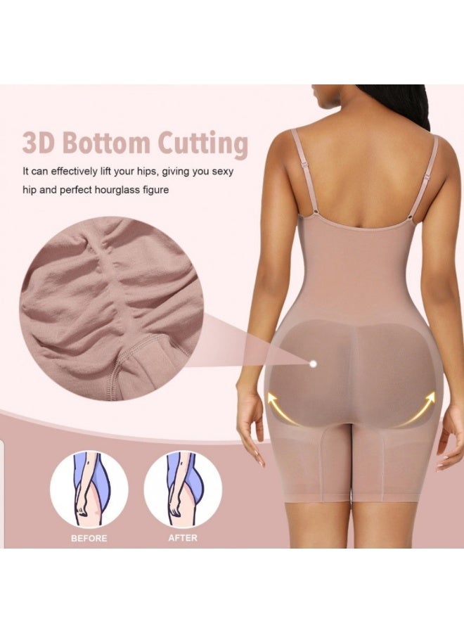 Full smooth corset high waist corset tummy slimming body corset without stitching for soft dresses and daily use - Image 4