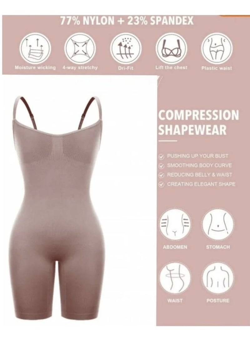 Full smooth corset high waist corset tummy slimming body corset without stitching for soft dresses and daily use - Image 2