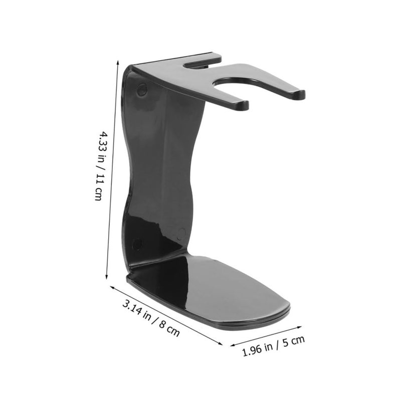 3Pcs Shaving Brush and Stand Set Compact Safety Holder for Bathroom Storage Travel - Image 3