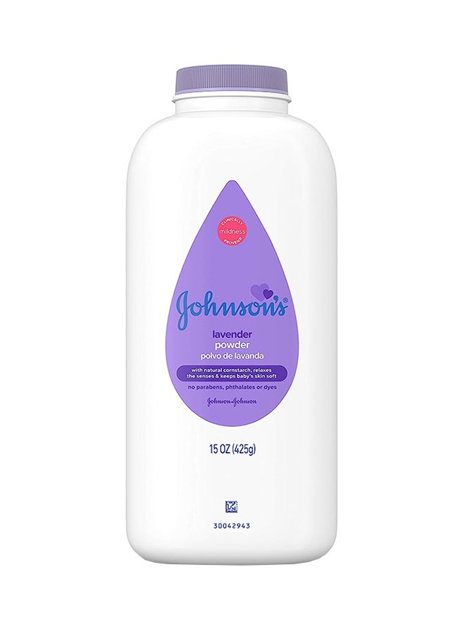 Johnson's Baby Powder Calming Lavender 15 oz - Image 1