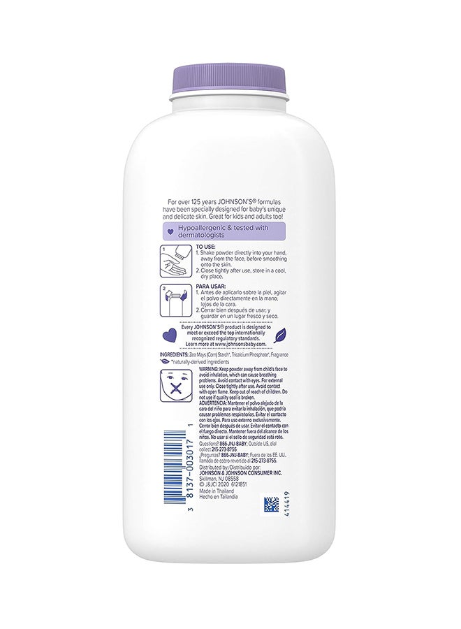 Johnson's Baby Powder Calming Lavender 15 oz - Image 2