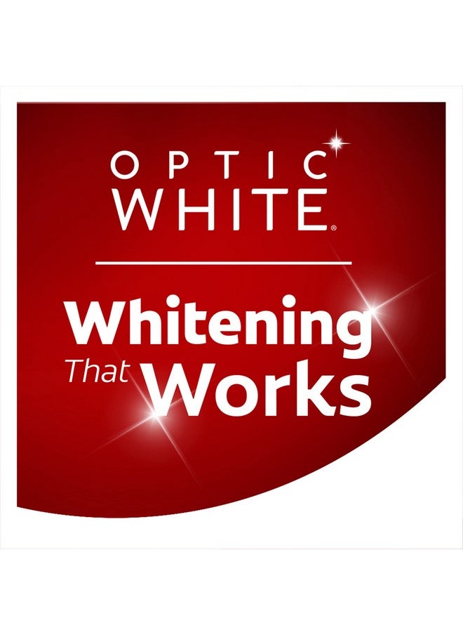 Colgate - Olgate Optic White Renewal Teeth Whitening Toothpaste With Fluoride 3% Hydrogen Peroxide High Impact White Mint 3 Ounce (2 Pack) - Image 1