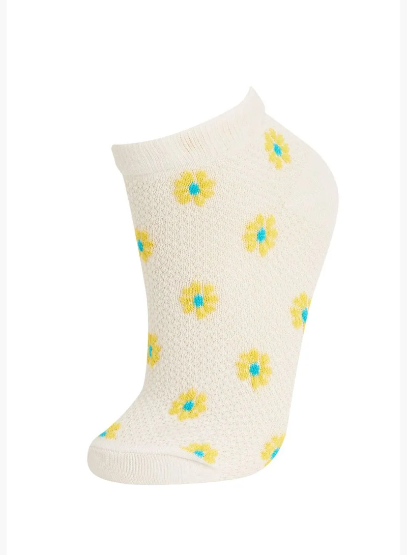 DeFacto 5 Pack Woman Casual Low Cut Socks