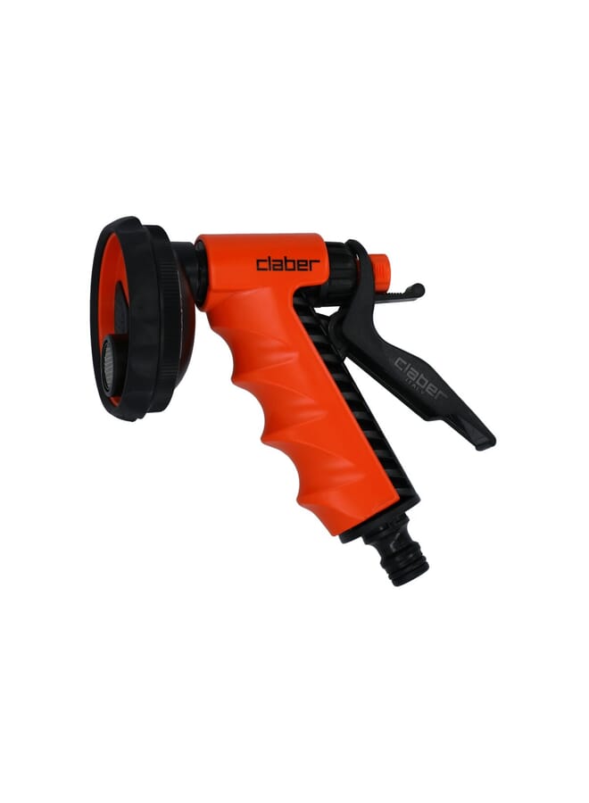 Claber Ergo Spray Pistol Black Orange - Image 1