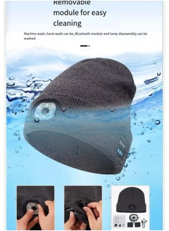 Neutral Bluetooth music cap, wireless headphone cap, dual ear stereo, rechargeable Bluetooth speaker  - Image 5