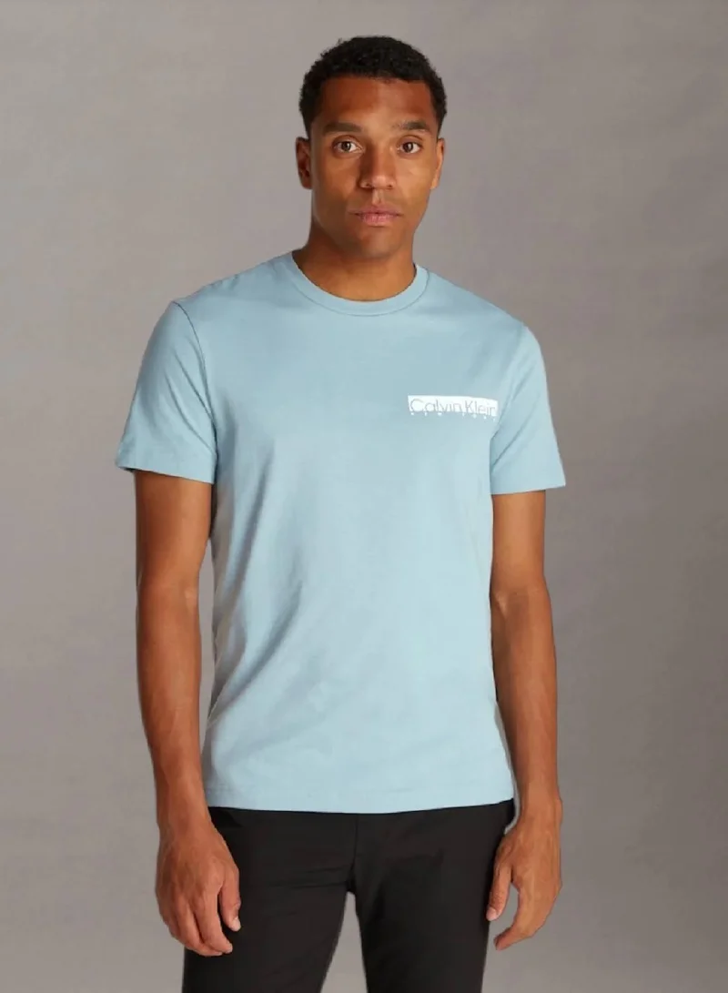 CALVIN KLEIN Ny Regular Fit T-Shirt With Chest Box Logo