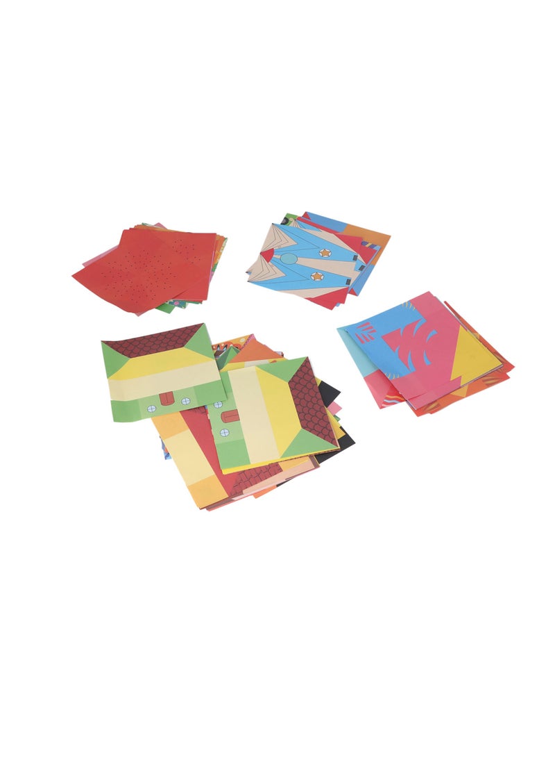 Velaurs 108-Sheet Origami Set Handmade DIY Toy Gift - Image 4