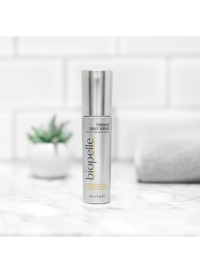 Biopelle Tensage Growth Factor Daily Facial Serum with SCA 15 Biorepair Index, 1 Oz - Image 3