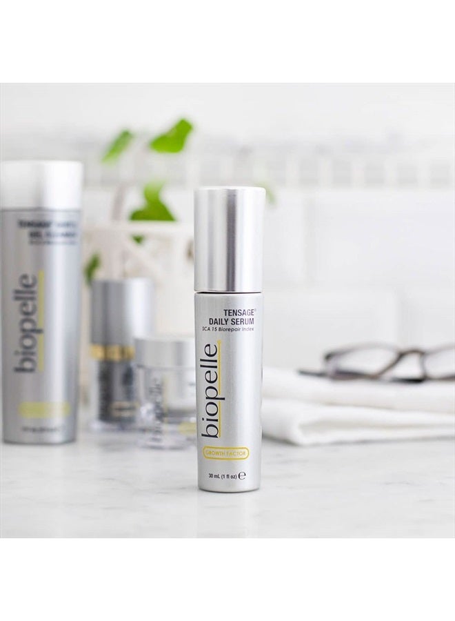 Biopelle Tensage Growth Factor Daily Facial Serum with SCA 15 Biorepair Index, 1 Oz - Image 2