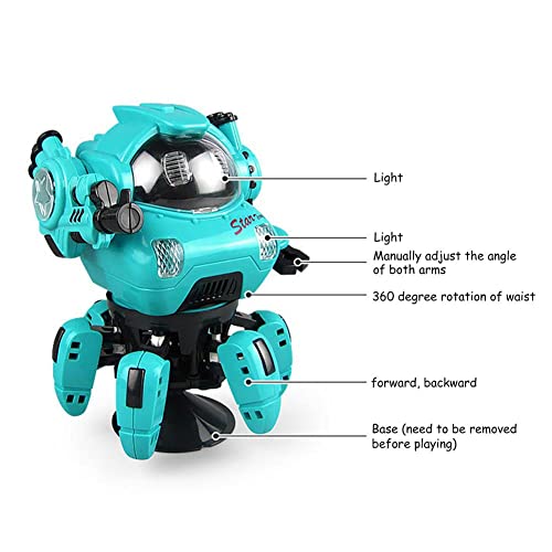 Magicwand 6 Legged Dancing & Walking Star Trooper Rotating Robot for Kids with Light & Sound【Colors as Per Stock】【Pack of 1】 - Image 5