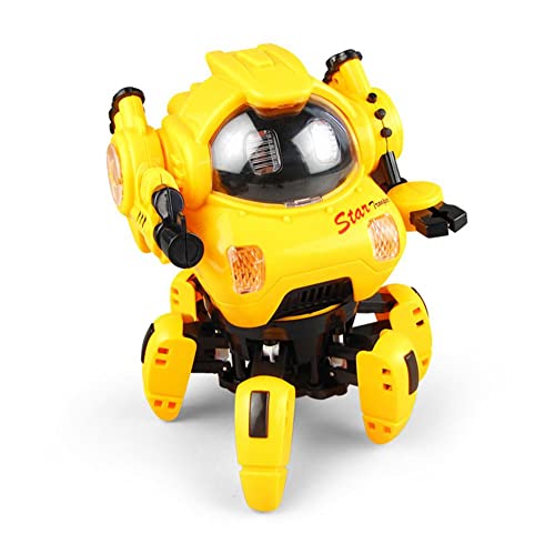 Magicwand 6 Legged Dancing & Walking Star Trooper Rotating Robot for Kids with Light & Sound【Colors as Per Stock】【Pack of 1】 - Image 1