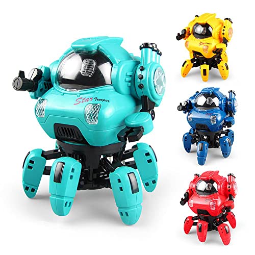 Magicwand 6 Legged Dancing & Walking Star Trooper Rotating Robot for Kids with Light & Sound【Colors as Per Stock】【Pack of 1】 - Image 4