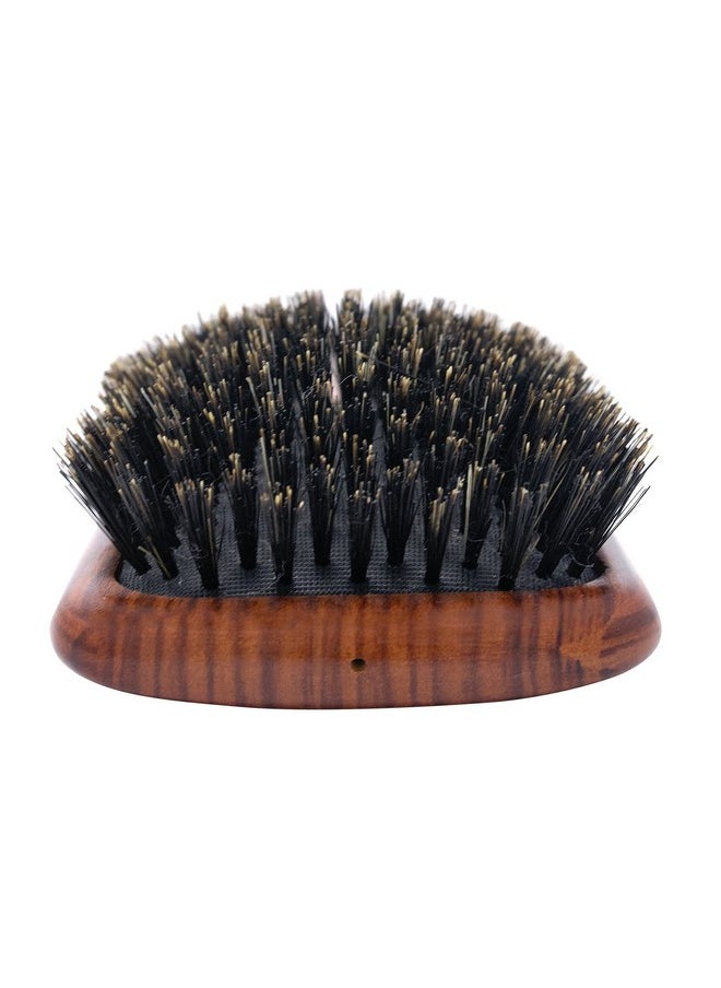 Spornette Deville Cushion Paddle Brush, Boar Bristle Hair Brush With Wooden Handle - For Straightening, Smoothing, Detangling, Styling & Brush Outs For Women, Men, & Kids - All Hair Types  - Image 2