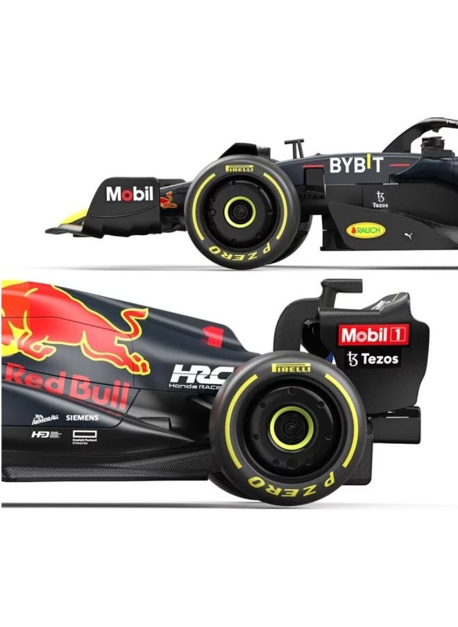 RASTAR Rastar - Oracle Red Bull Racing RB18 1:18 With Remote Control - Black - 94800  - Image 3