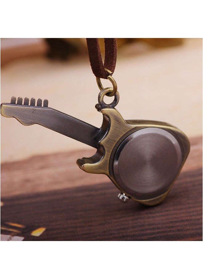NIBEMINENT - Guitar Necklace Pocket Watch 0018 - Image 1