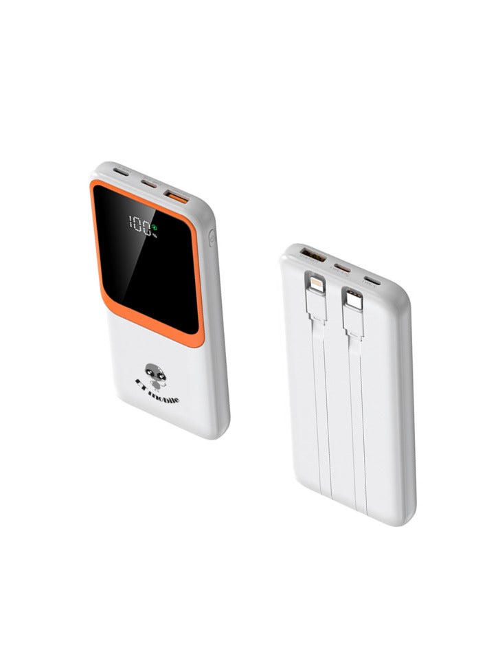 ET mobile 20000 mAH Power Bnak White - Image 1