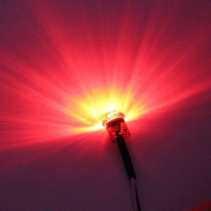 Ledvillage علامات LED للتخليص من Ledvillage 10 قطع TMH 3/4" بوصة مثبتة على السطح - 5 برتقالي و 5 أحمر - Image 5