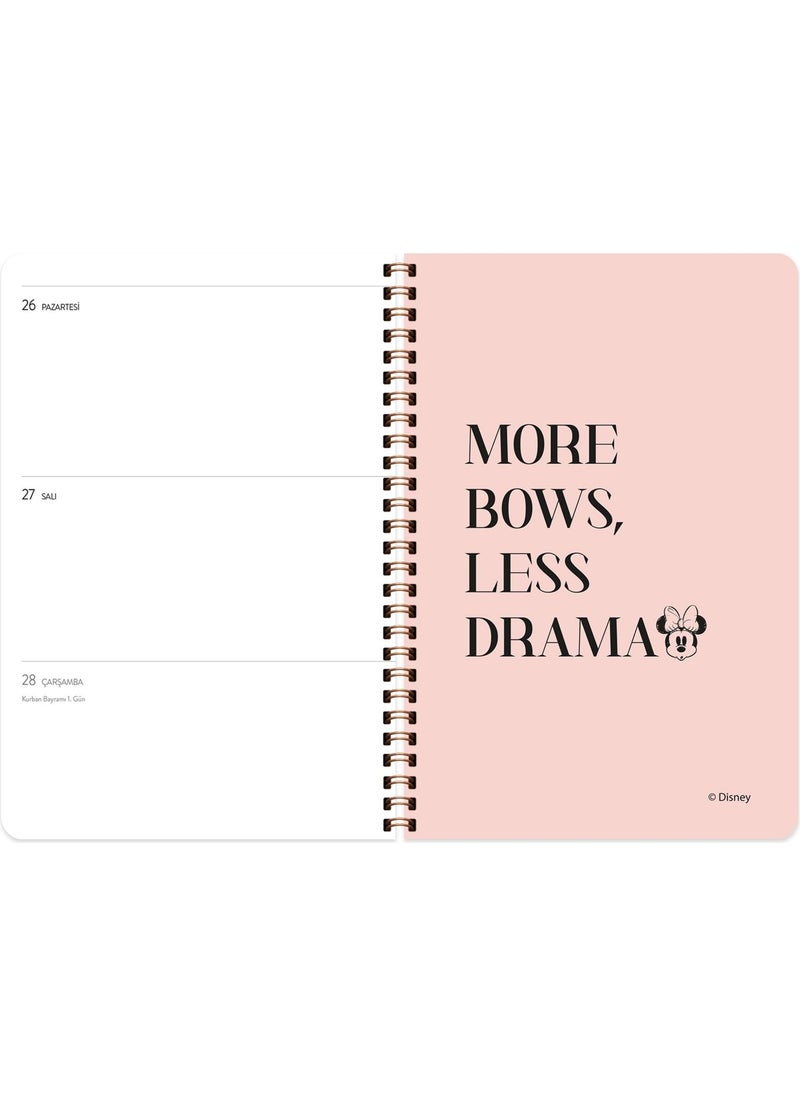 Minnie Mouse - 2023 13X19.5 Weekly Agenda - Get It - Image 1