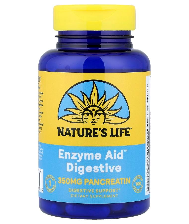 Nature's Life Enzyme Aid™ Digestive 100 Capsules