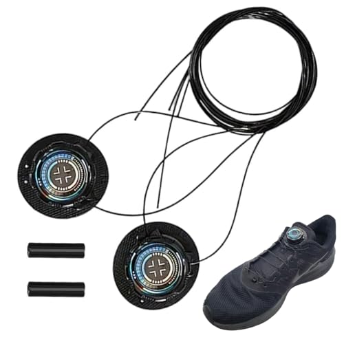 PALAY® Shoes Laces Alternatives Fashion Wire Shoelace with Knob 1.2m Slim Wire Shoelace No Loose Shoelaces for Sport Footwear, Sneaker, Casual Shoes - Image 1