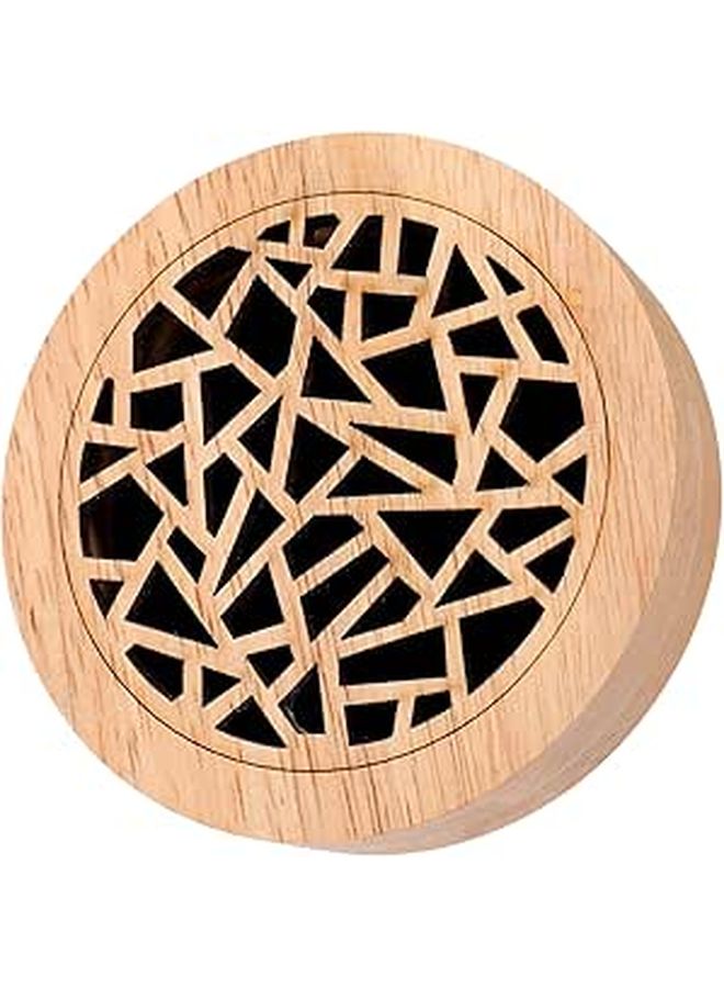 Vintage Wooden Incense Burner Hollow Carved Aroma Holder For Incense Cones Tabletop Home Decor - Image 1
