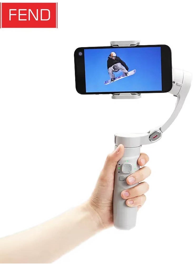 FEND Basics Foldable 3 Axis Gimbal Stabilizer Advanced Gyroscope Ideal for Vlogging & Travel  - Image 1