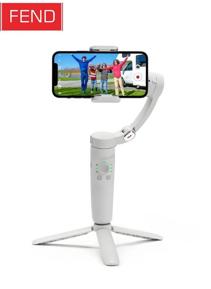 FEND Basics Foldable 3 Axis Gimbal Stabilizer Advanced Gyroscope Ideal for Vlogging & Travel  - Image 2