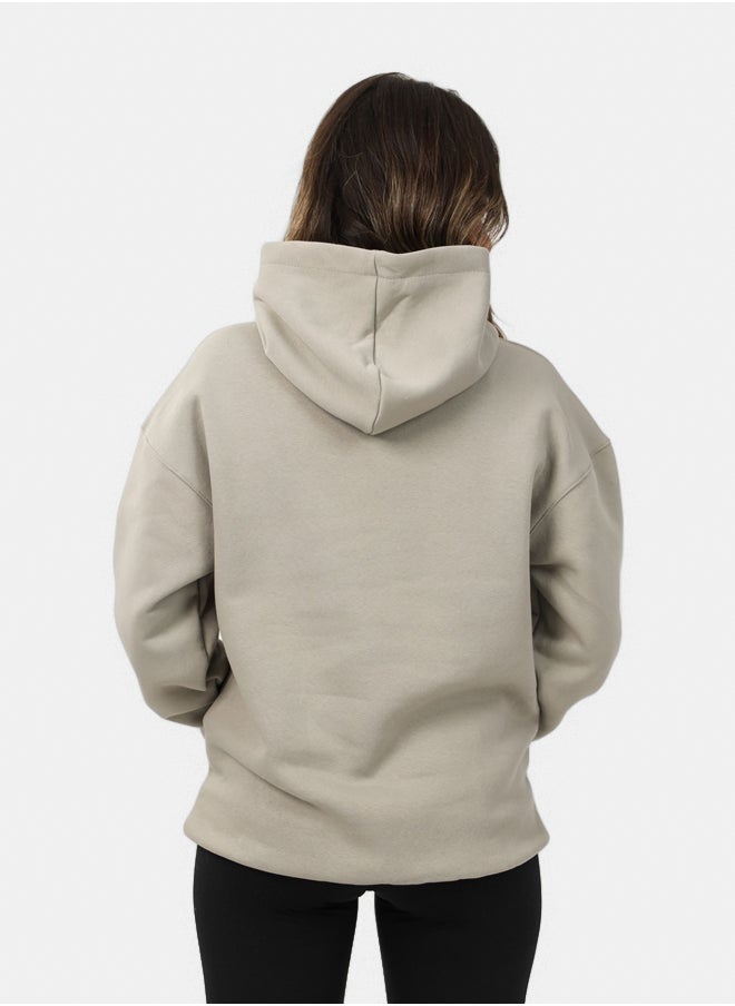 SHECHICK SheChick Iconic Sliver Grey Over Sized Hoodie  - Image 3
