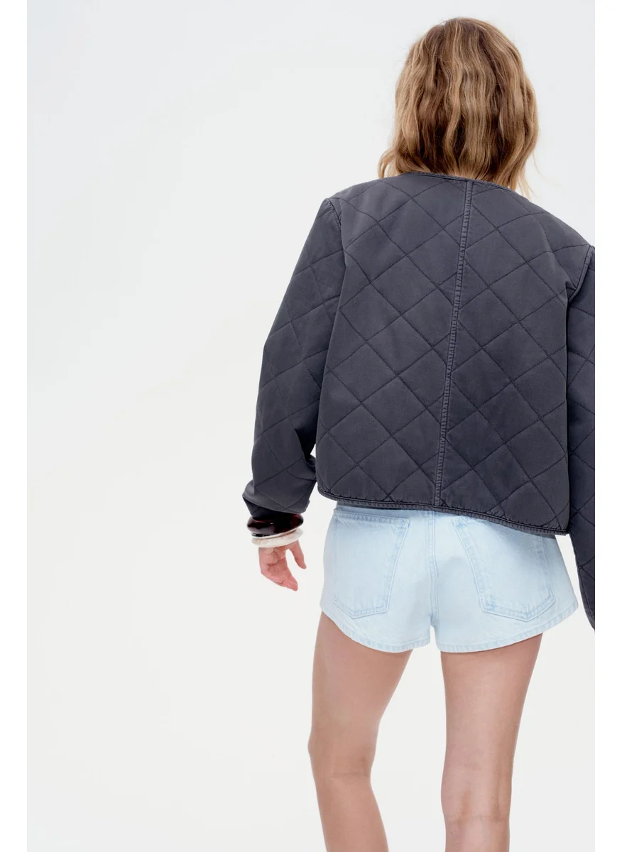 H&M Quilted Cotton Jacket