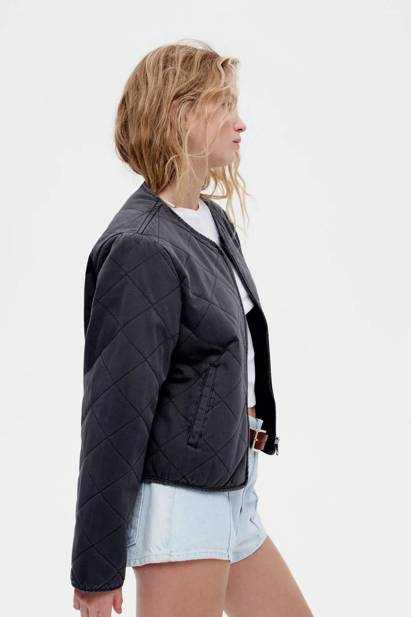 H&M Quilted Cotton Jacket