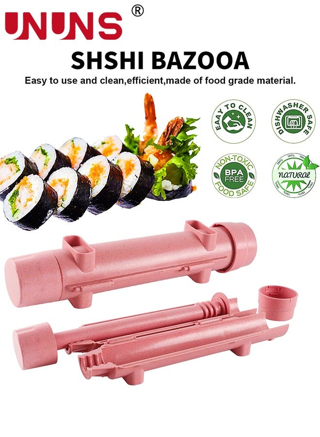 UNUNS Sushi Making Kit,All In One Sushi Roll Making Set With Roller Shutters,Easy DIY Sushi Maker For Kitchen - Image 2