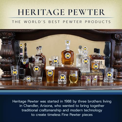 Heritage Pewter Florida State Seminoles Capitol Decanter | 24 OZ Whiskey Decanter for Liquor with Airtight Stopper | Expertly Crafted Pewter Glass with Gift Box Clear - Image 5